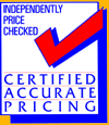 Certified Accurate Pricing